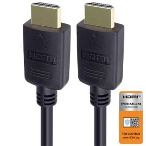 PremiumCord High Speed HDMI 2.0b cable with Ethernet , 1,5m, gold plated