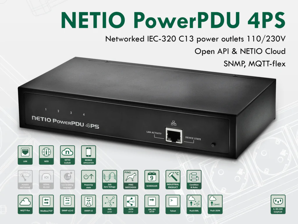 Netio PowerPDU 4PS US